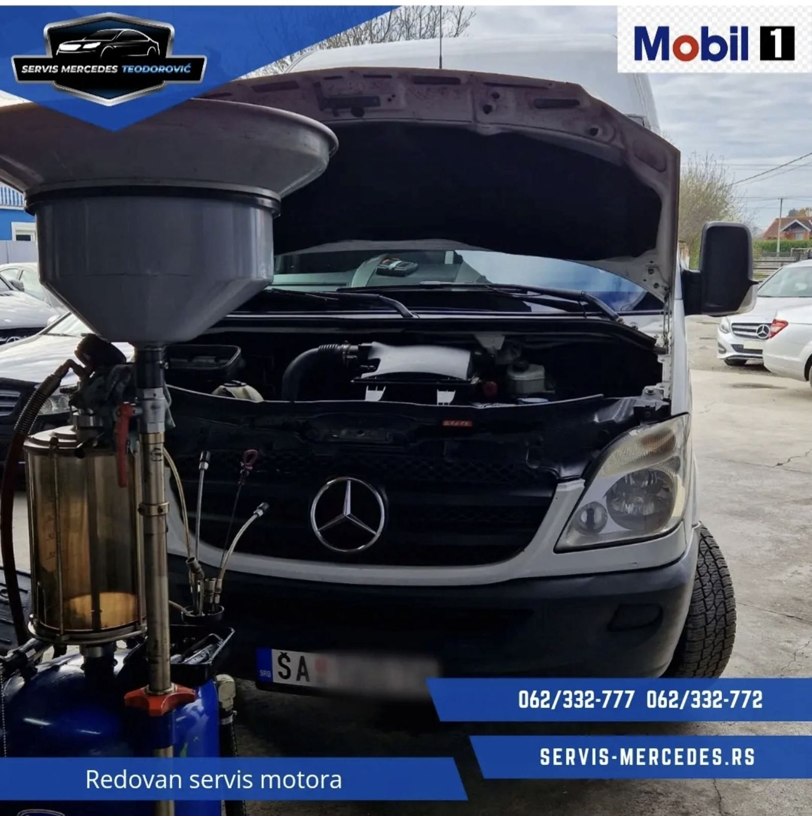 Zamena ulja na Mercedes Sprinteru