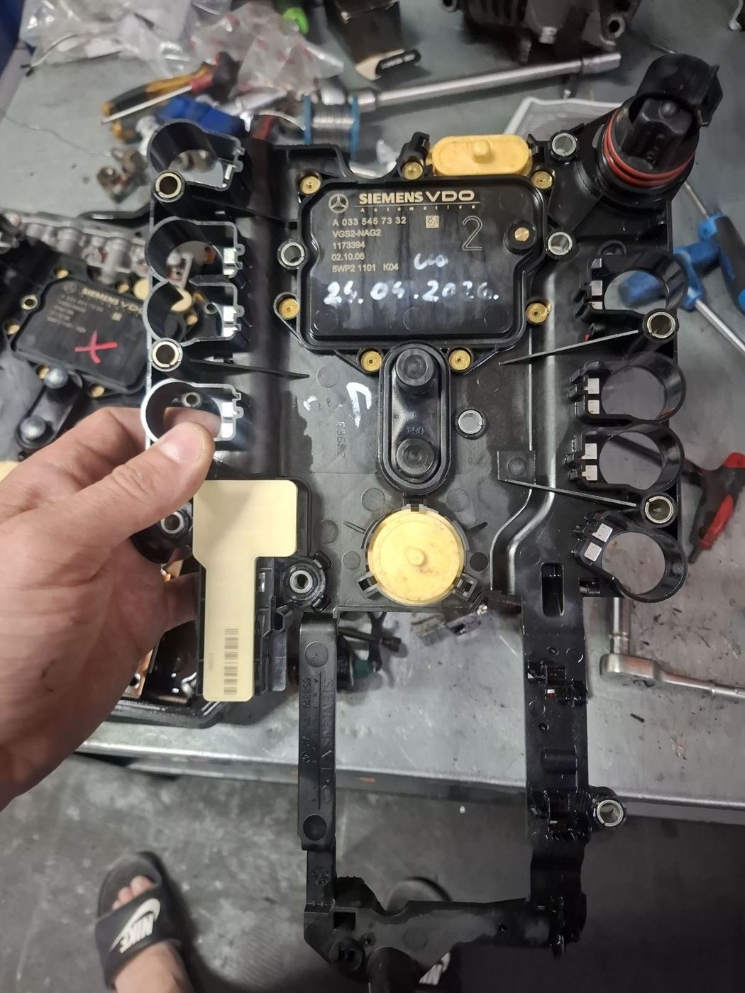 Siemens-VDO-VGS2-NAG2-Getriebeplatine